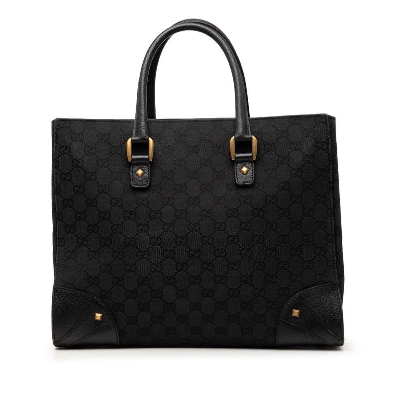 Gucci GG Canvas Tote Black