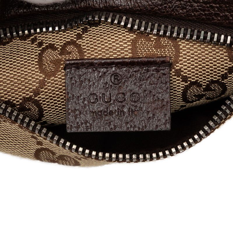 Gucci GG Canvas Waist Bag Beige Brown — view 5