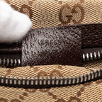 Gucci GG Canvas Waist Bag Beige Brown — view 6