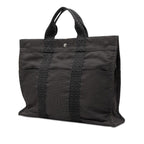 Hermes Her Line MM Tote Gray Canvas — view 2