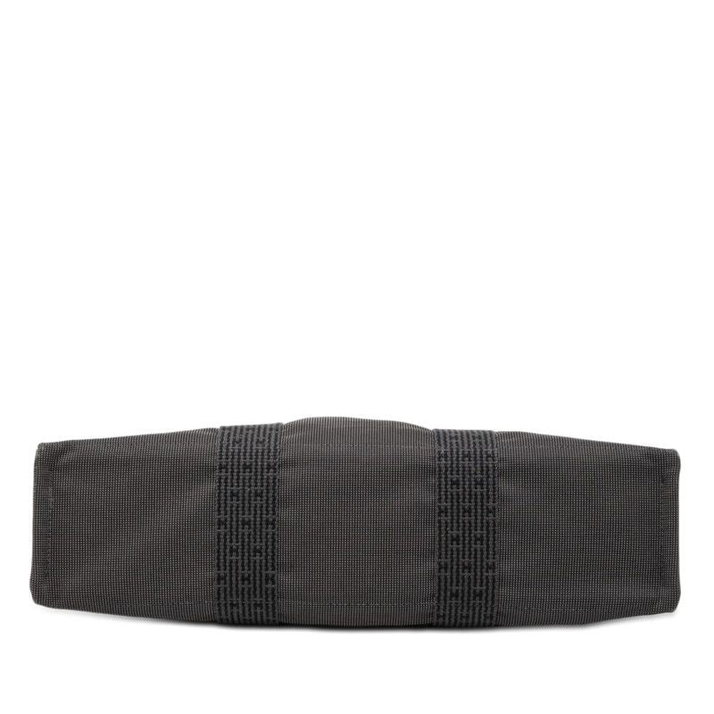 Hermes Her Line MM Tote Gray Canvas — view 3