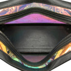 Louis Vuitton Monogram Soft Trunk Crossbody Shoulder Bag Black Leather — view 4