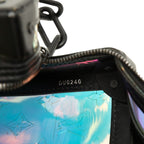 Louis Vuitton Monogram Soft Trunk Crossbody Shoulder Bag Black Leather — view 6