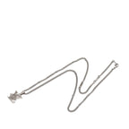 Louis Vuitton Monogram Low Chain Pendant Silver Metal — view 3