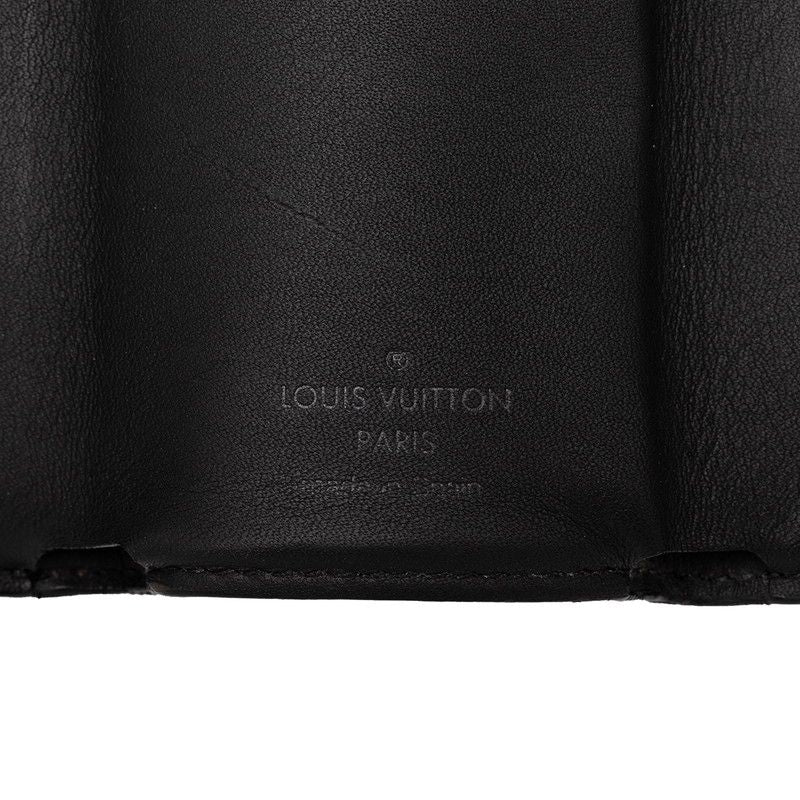 Louis Vuitton Monogram Eclipse Reverse Discovery Compact Wallet Trifold Gray — view 6