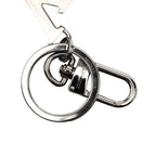 Louis Vuitton Porte Cles LV Chromatic Key Holder Charm Silver Black Metal — view 4