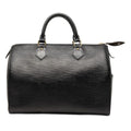 Louis Vuitton Epi Speedy 35 Boston Bag Noir Black Leather