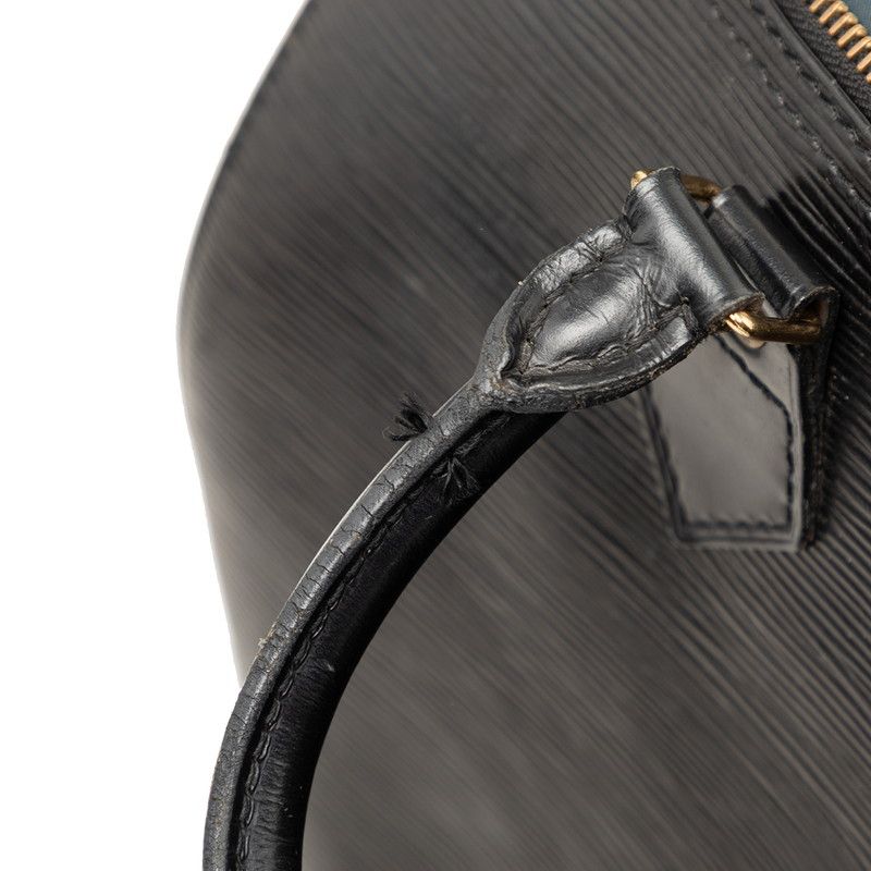 Louis Vuitton Epi Speedy 35 Boston Bag Noir Black Leather — view 5