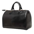 Louis Vuitton Epi Speedy 35 Boston Bag Noir Black Leather — view 2