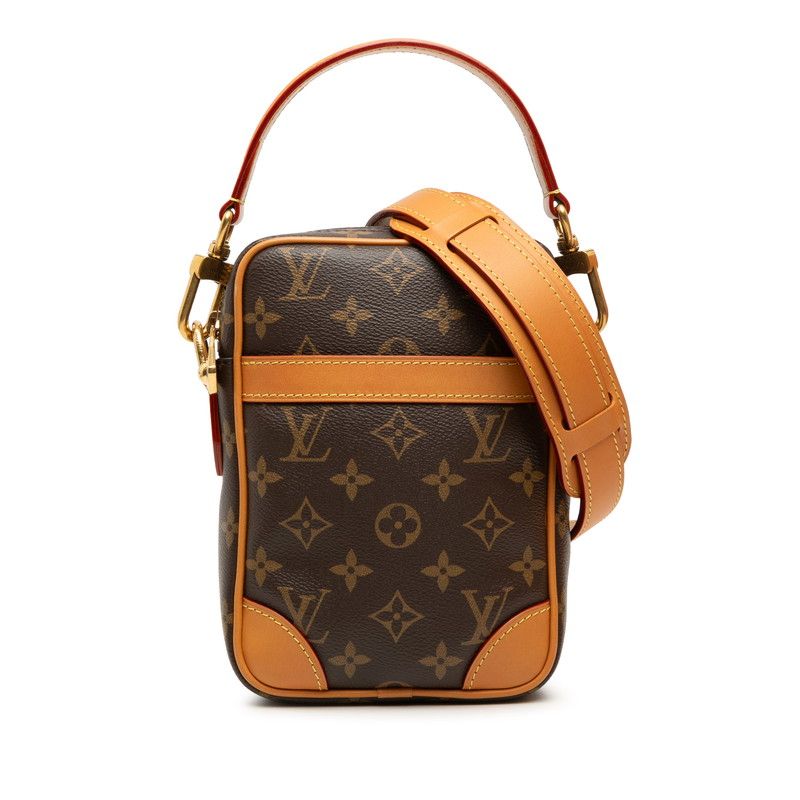Louis Vuitton Monogram Archive Danube 2-Way Shoulder Bag Brown Leather