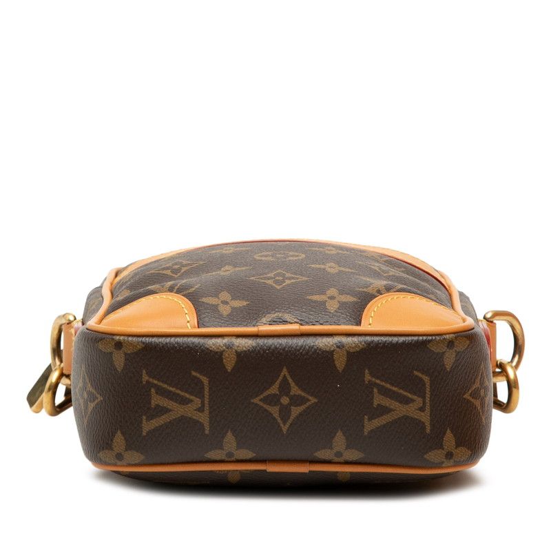 Louis Vuitton Monogram Archive Danube 2-Way Shoulder Bag Brown Leather — view 3