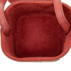 Celine Cuir Triomphe Crossbody Small Box Shoulder Bag Mini Pochette Pink Leather — view 5