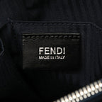 Fendi Toujour 2-Way Shoulder Bag Navy Leather — view 5