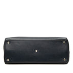 Fendi Toujour 2-Way Shoulder Bag Navy Leather — view 3