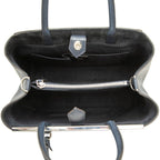 Fendi Toujour 2-Way Shoulder Bag Navy Leather — view 4