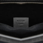Gucci GG Supreme Sherry Line Clutch Black Leather — view 6