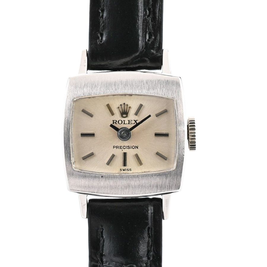 Rolex Watch Precision White Gold