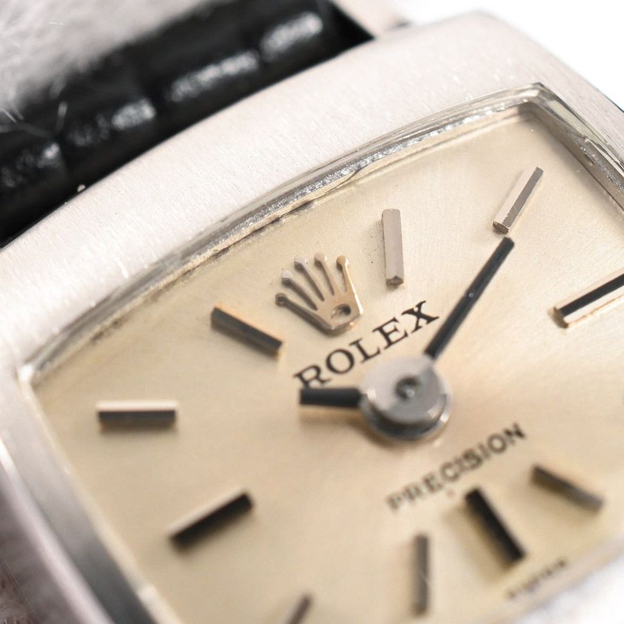 Rolex Watch Precision White Gold — view 8