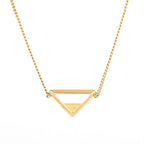 Prada Necklace Metal Gold — view 3