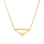 Prada Necklace Metal Gold