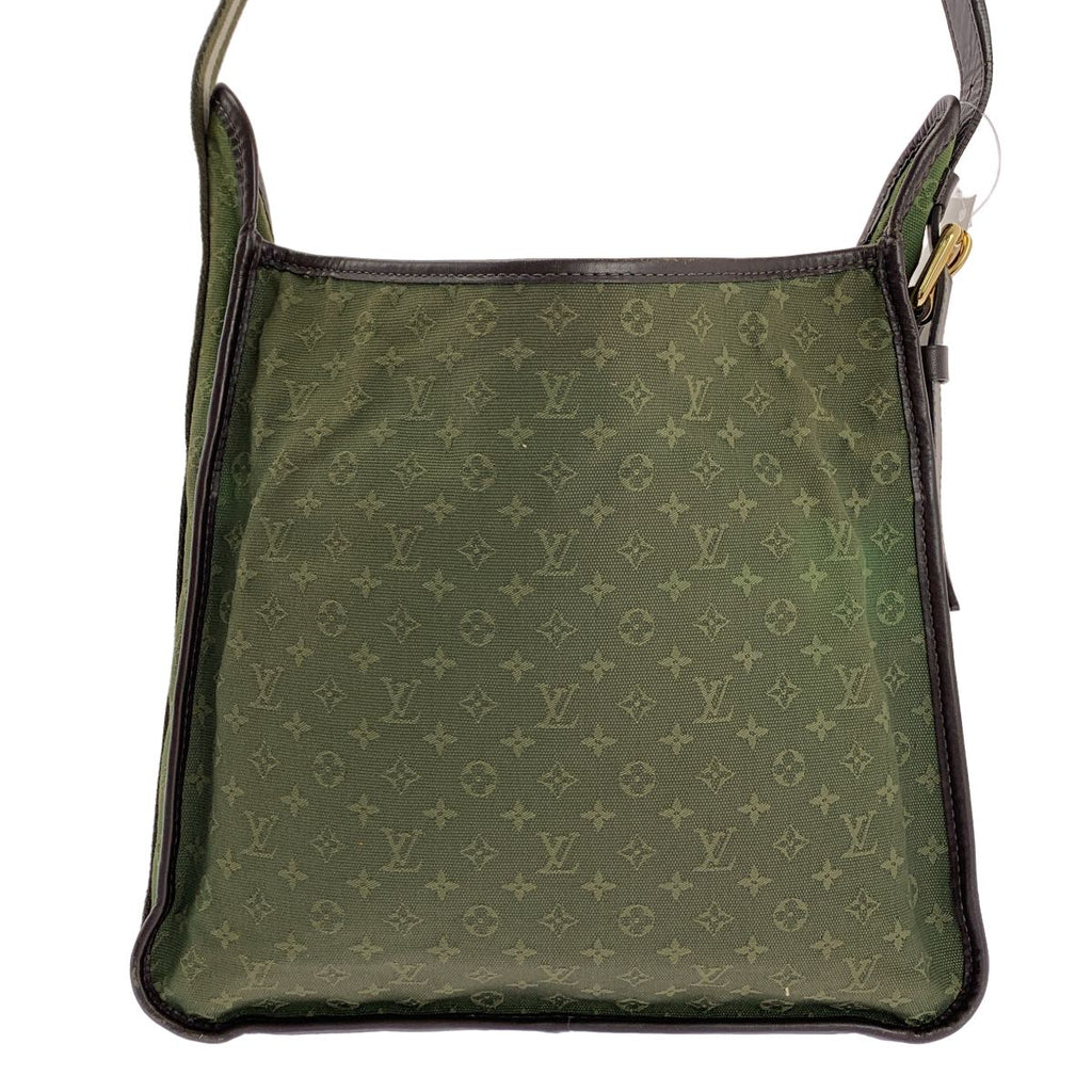 Louis Vuitton Mini Besace Marie Kate Monogram Shoulder Bag Khaki Dark Brown — view 4