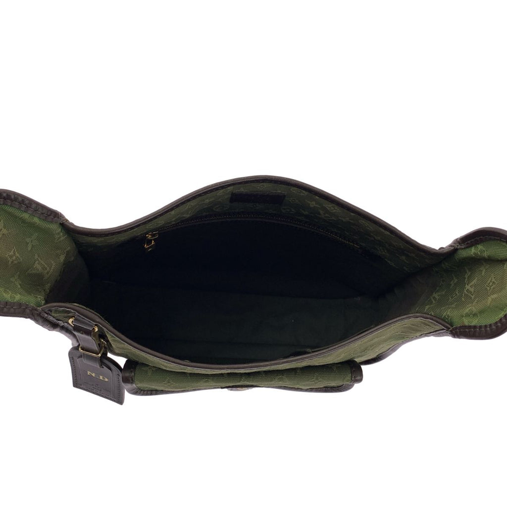 Louis Vuitton Mini Besace Marie Kate Monogram Shoulder Bag Khaki Dark Brown — view 5