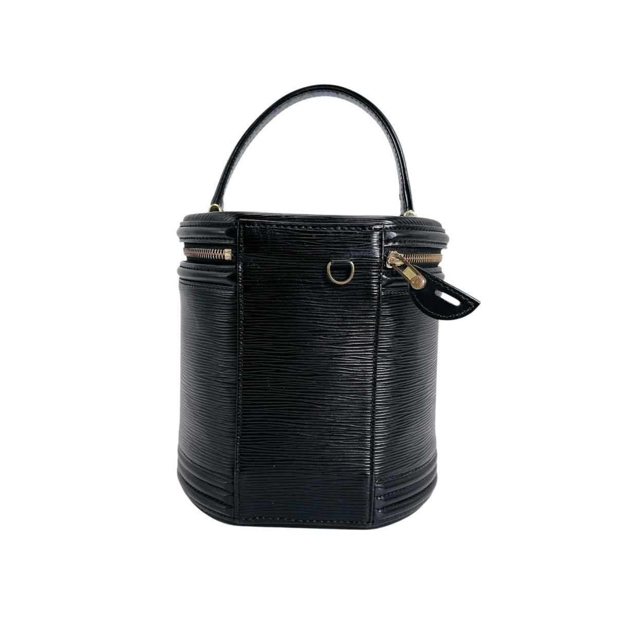 Louis Vuitton Epi Handbag Cannes Black — view 2
