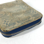 Louis Vuitton Bifold Wallet Mini Zippy Monogram Denim Canvas Blue — view 6