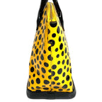 Louis Vuitton Handbag Lockit MM Patent Leather Yellow — view 3