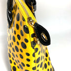 Louis Vuitton Handbag Lockit MM Patent Leather Yellow — view 4