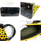 Louis Vuitton Handbag Lockit MM Patent Leather Yellow — view 8