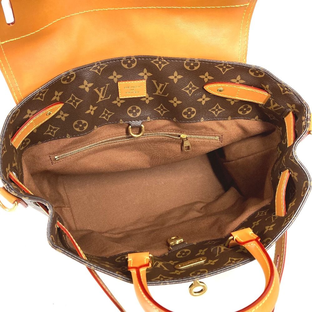 Louis Vuitton Backpack Monogram Canvas Brown — view 6