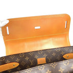 Louis Vuitton Backpack Monogram Canvas Brown — view 5