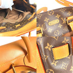 Louis Vuitton Backpack Monogram Canvas Brown — view 7