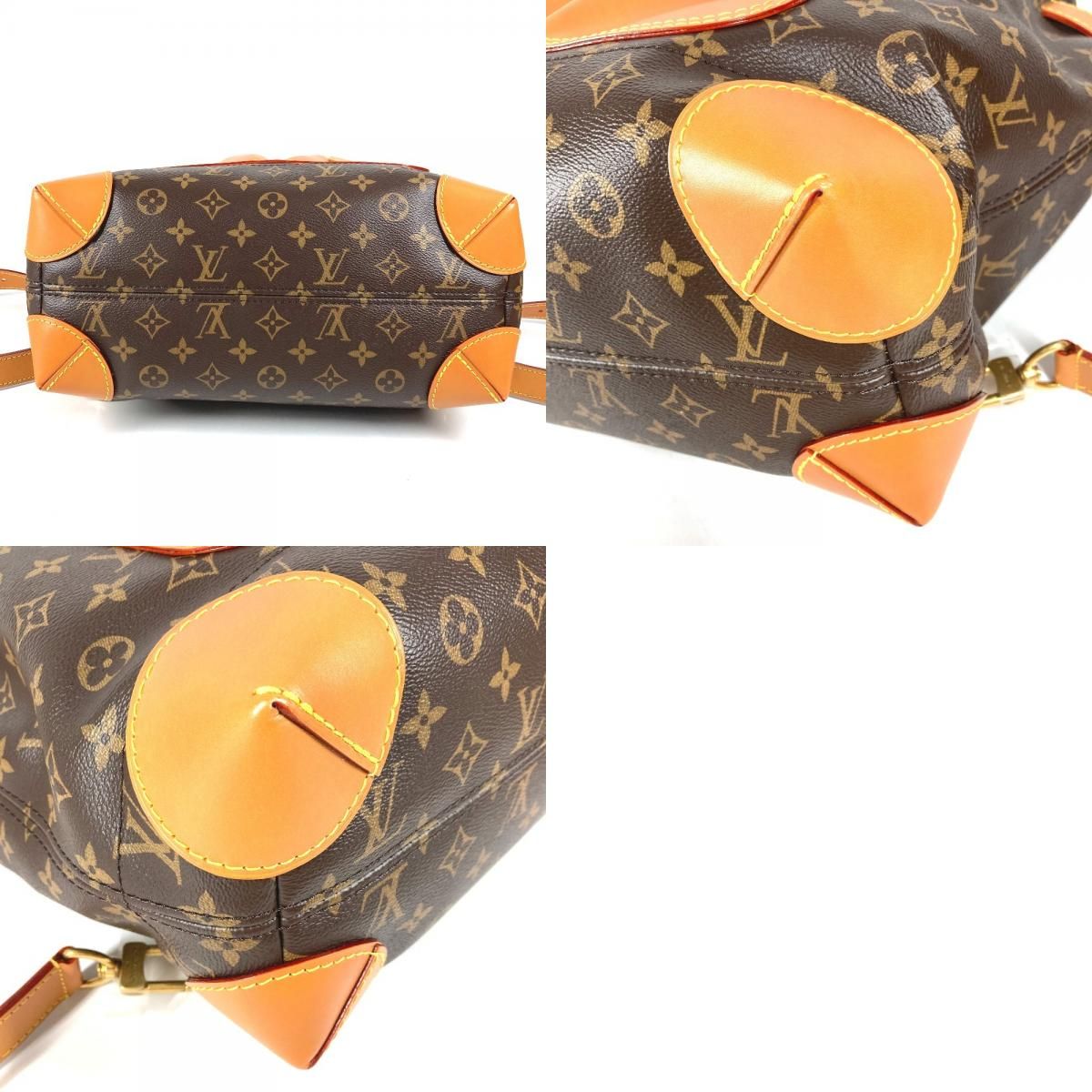 Louis Vuitton Backpack Monogram Canvas Brown — view 9
