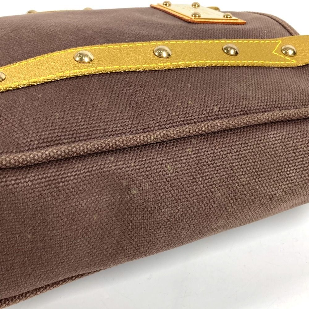 Louis Vuitton Shoulder Bag Cabas MM Canvas Brown — view 7