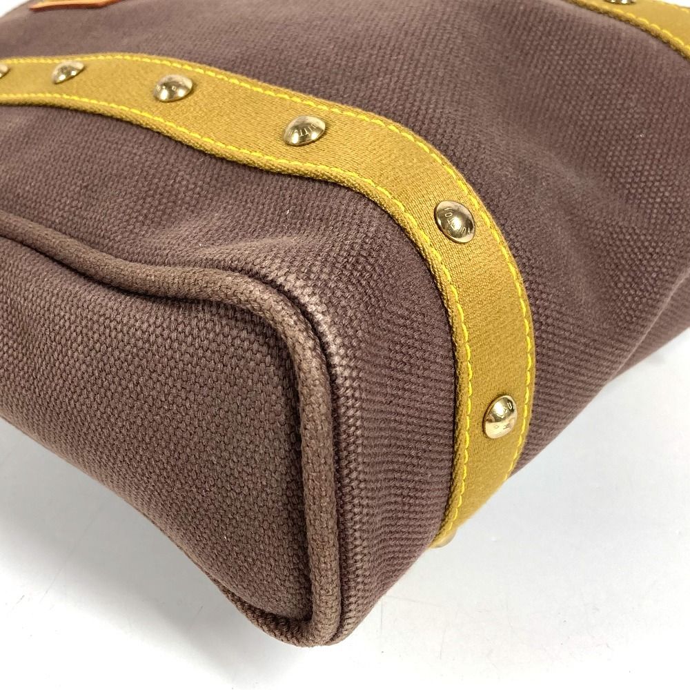 Louis Vuitton Shoulder Bag Cabas MM Canvas Brown — view 4