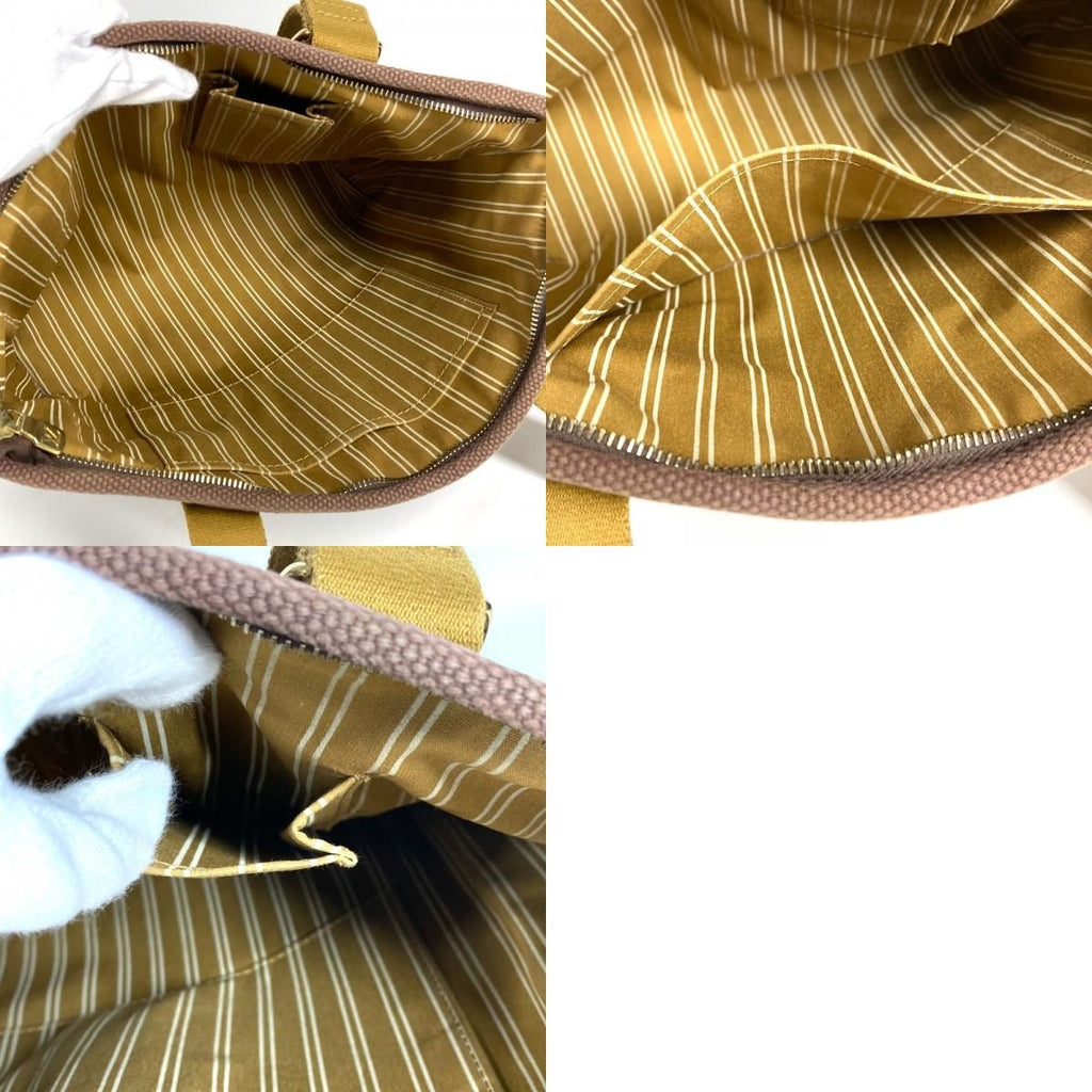 Louis Vuitton Shoulder Bag Cabas MM Canvas Brown — view 9