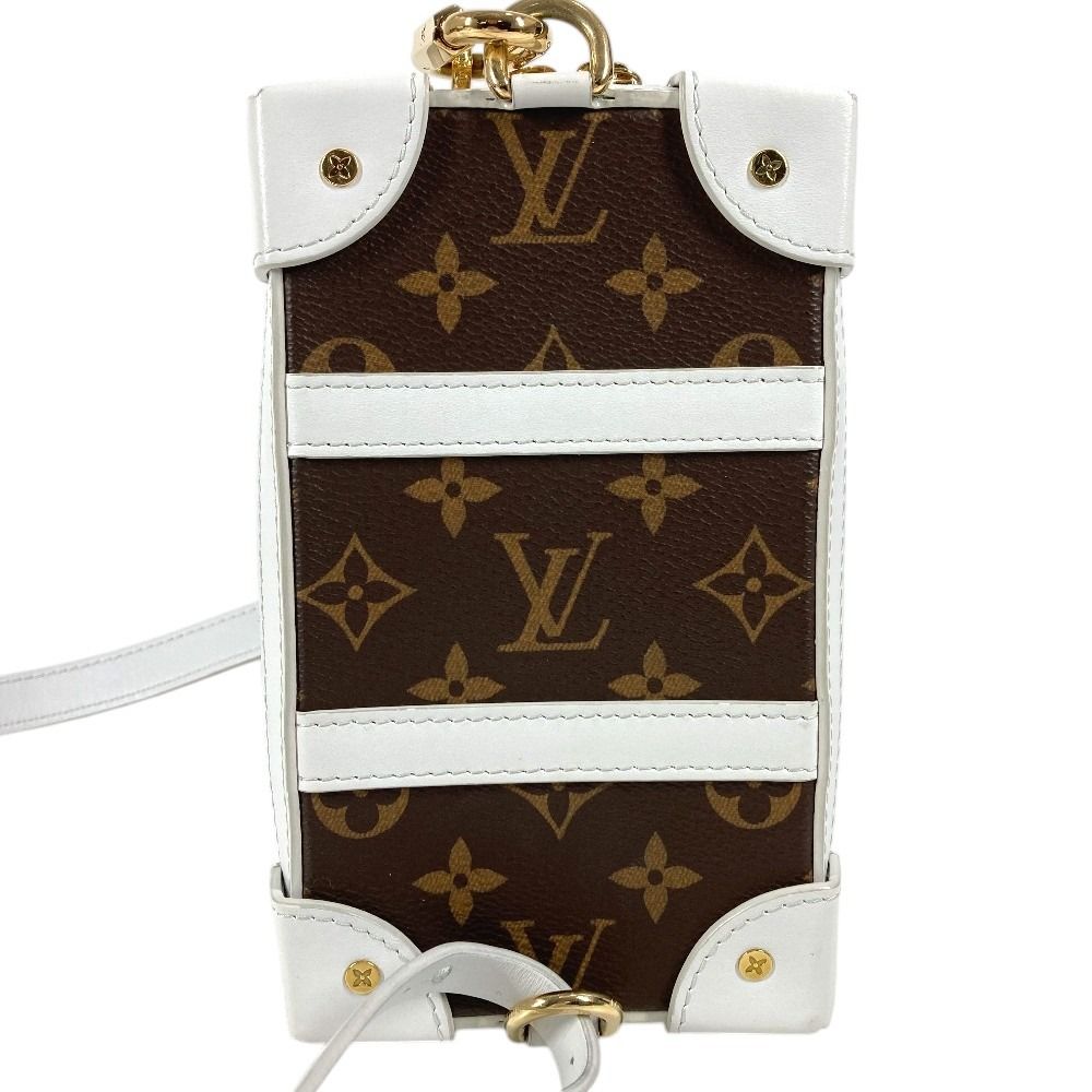 Louis Vuitton Shoulder Bag Soft Trunk Phone Box Monogram Canvas Brown — view 7