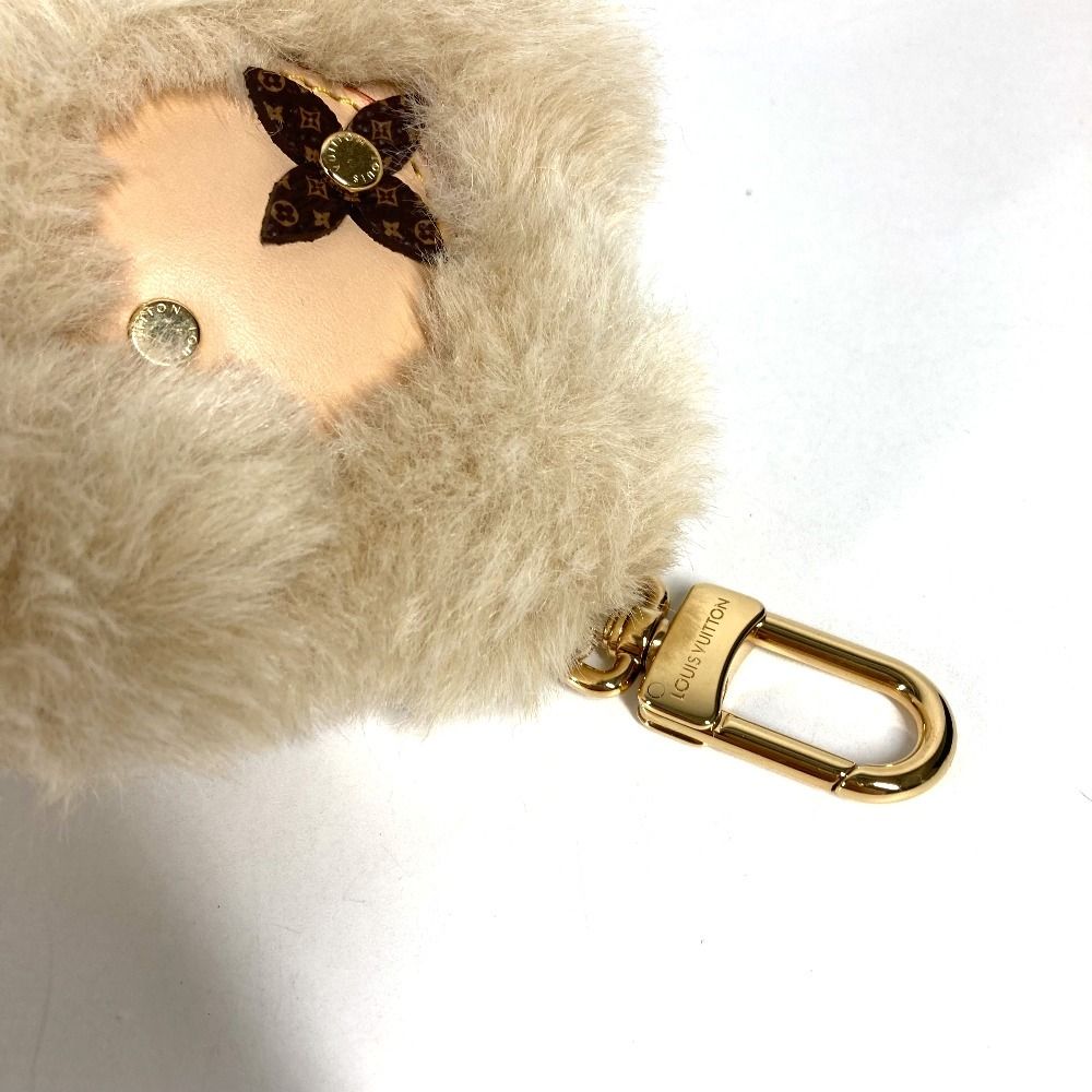 Louis Vuitton Key Holder Bag Charm Vivienne Strap Monogram Canvas Brown — view 2