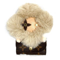 Louis Vuitton Key Holder Bag Charm Vivienne Strap Monogram Canvas Brown
