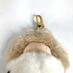 Louis Vuitton Key Holder Bag Charm Vivienne Strap Monogram Canvas Brown — view 8