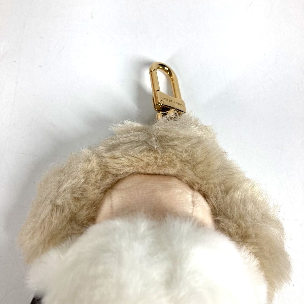Louis Vuitton Key Holder Bag Charm Vivienne Strap Monogram Canvas Brown — view 8