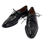 Celine Leather Lace Up Shoes 36.5 Black