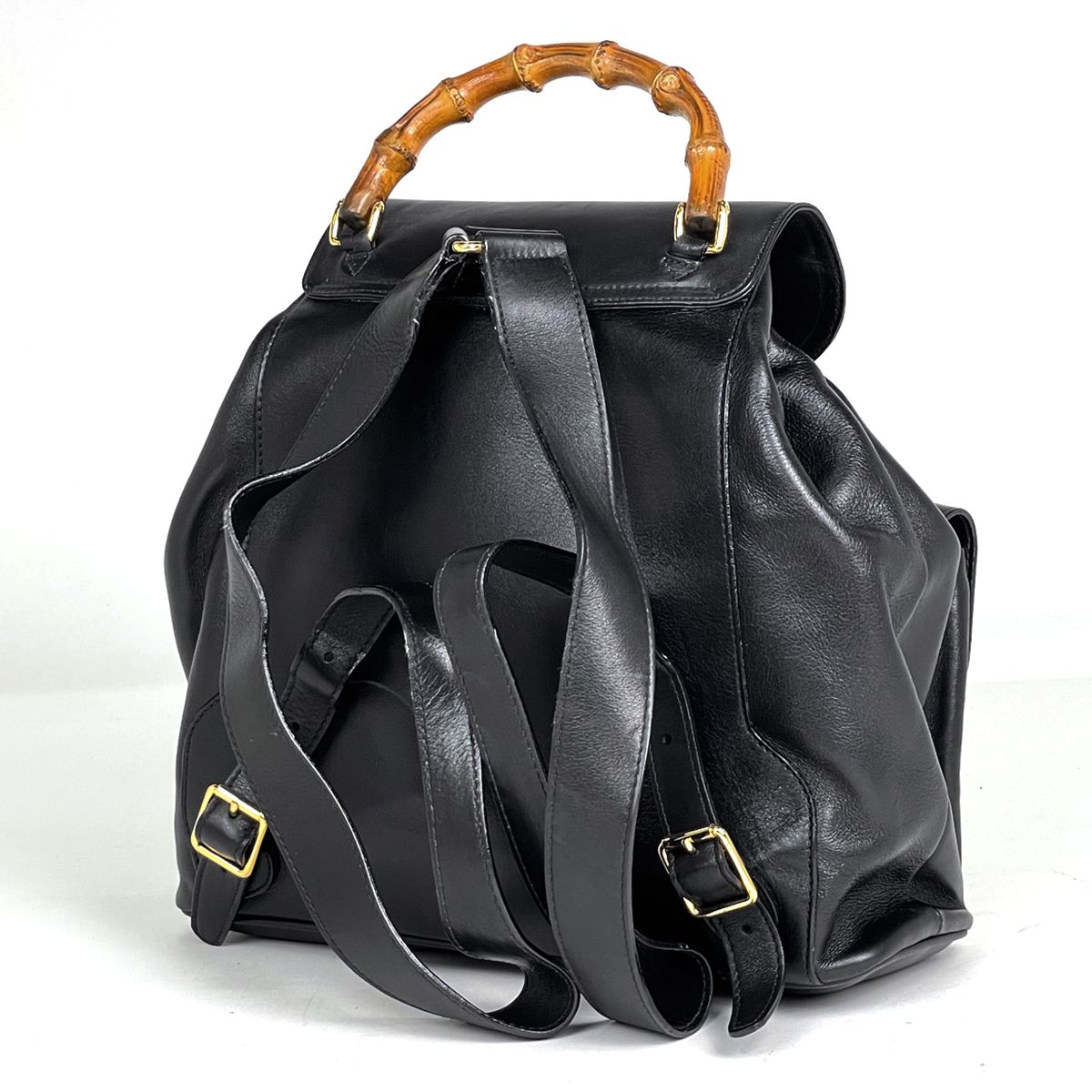 Gucci Bamb Backpack Leather Black — view 2