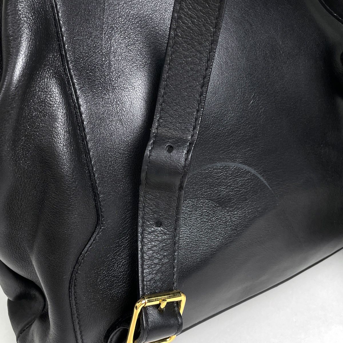 Gucci Bamb Backpack Leather Black — view 5