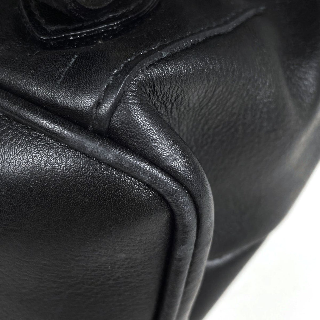 Gucci Bamb Backpack Leather Black — view 4