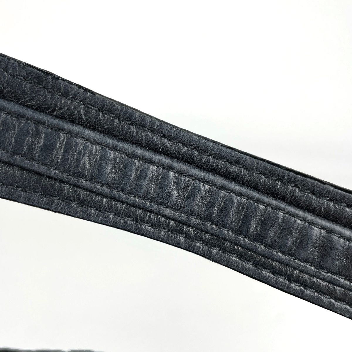 Dior Braided Leather Shoulder Bag Black — view 6