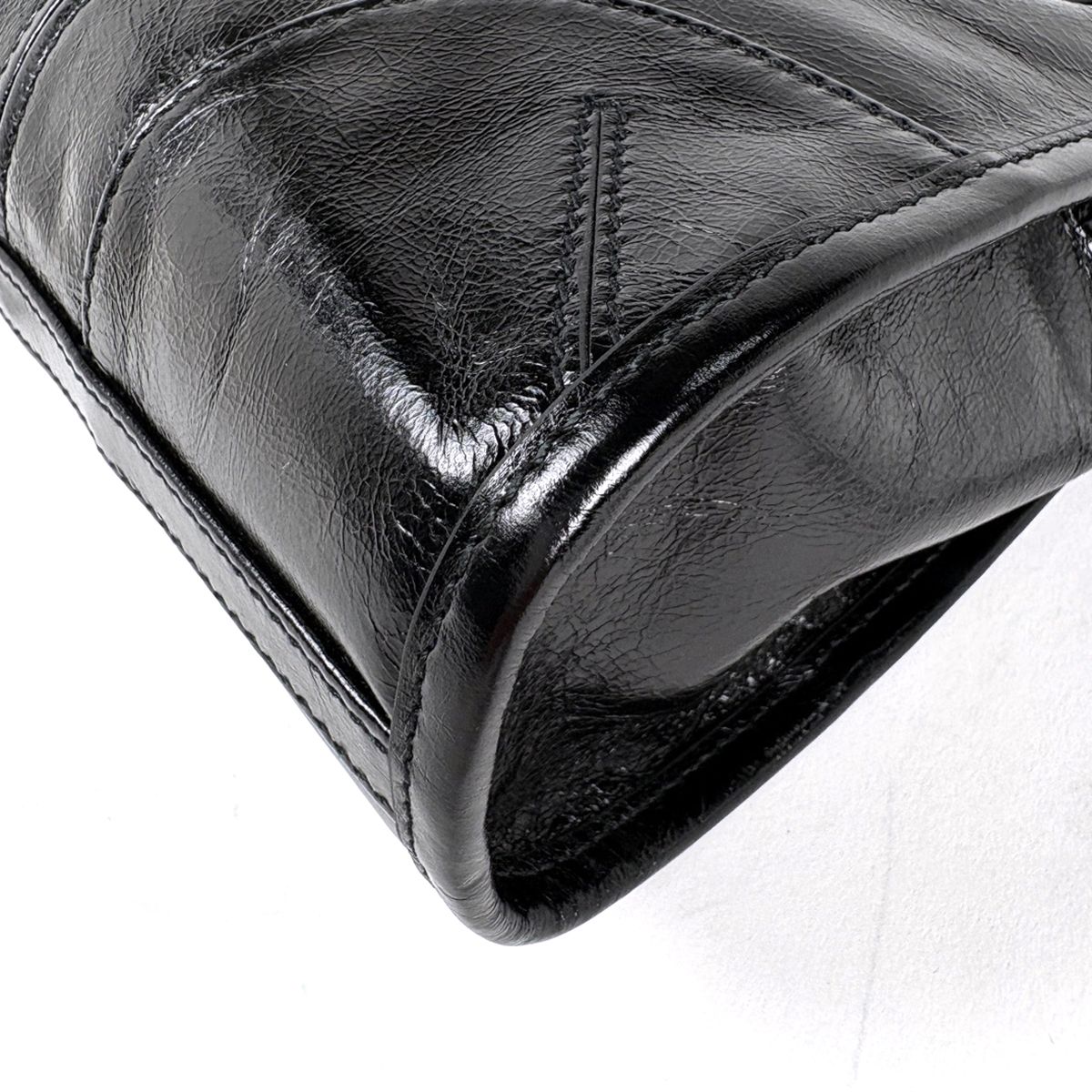 Prada Boni Mini Shoulder Bag Leather Nero — view 3