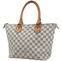 Louis Vuitton Saleya PM Tote Damier Azur White